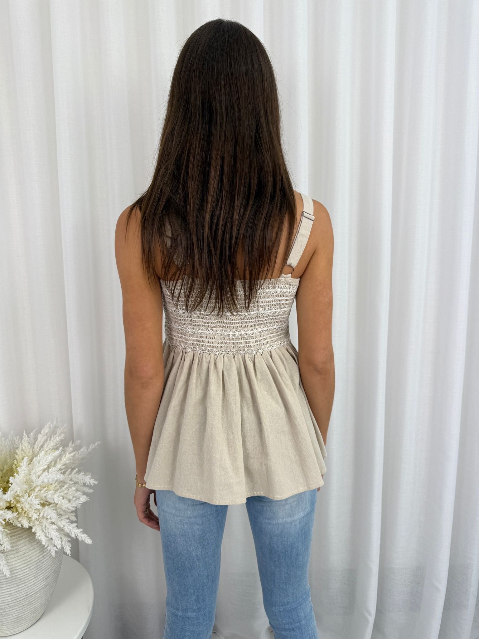 Lilah Shirred Top