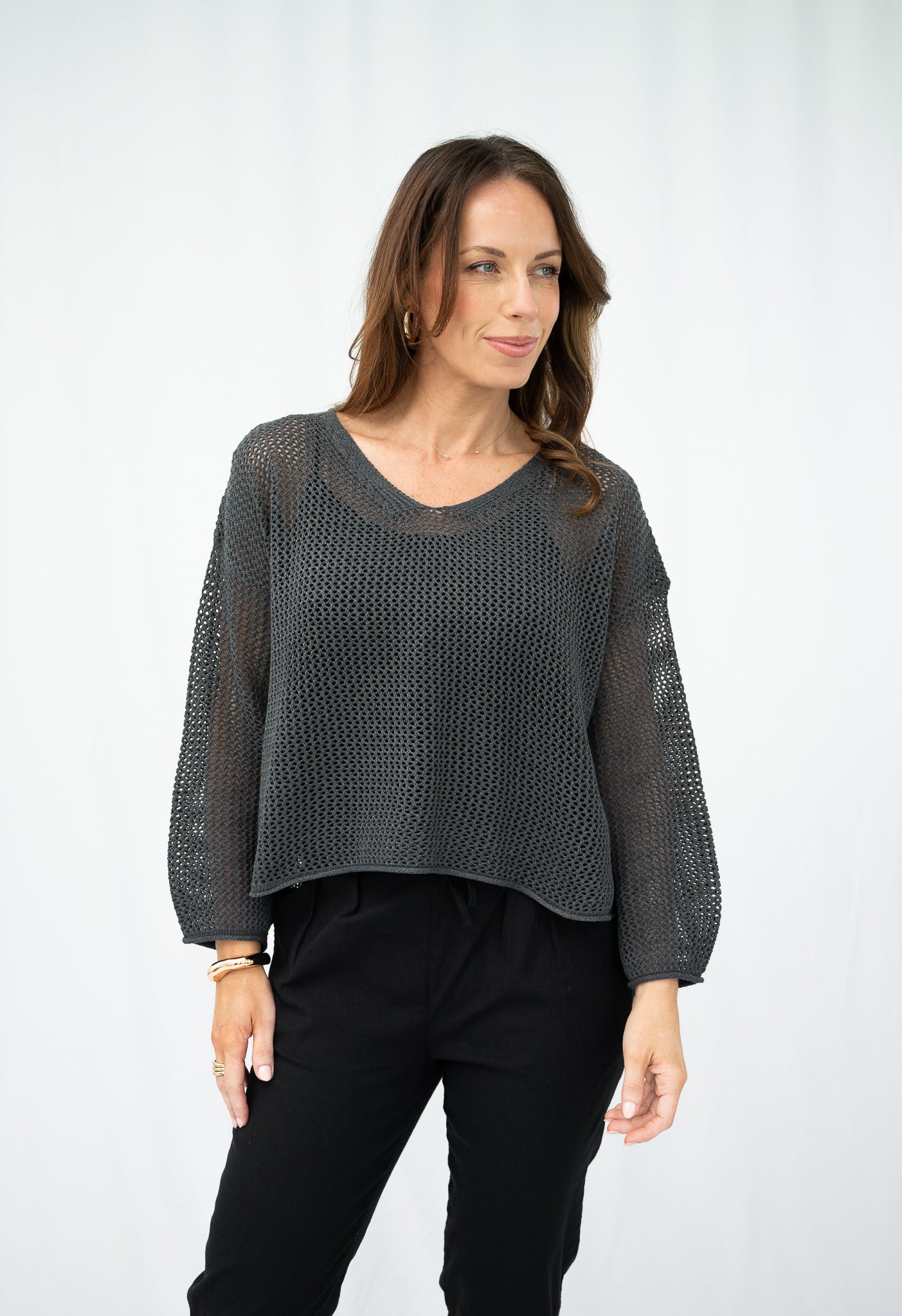 Valerie Open Knit Jumpers