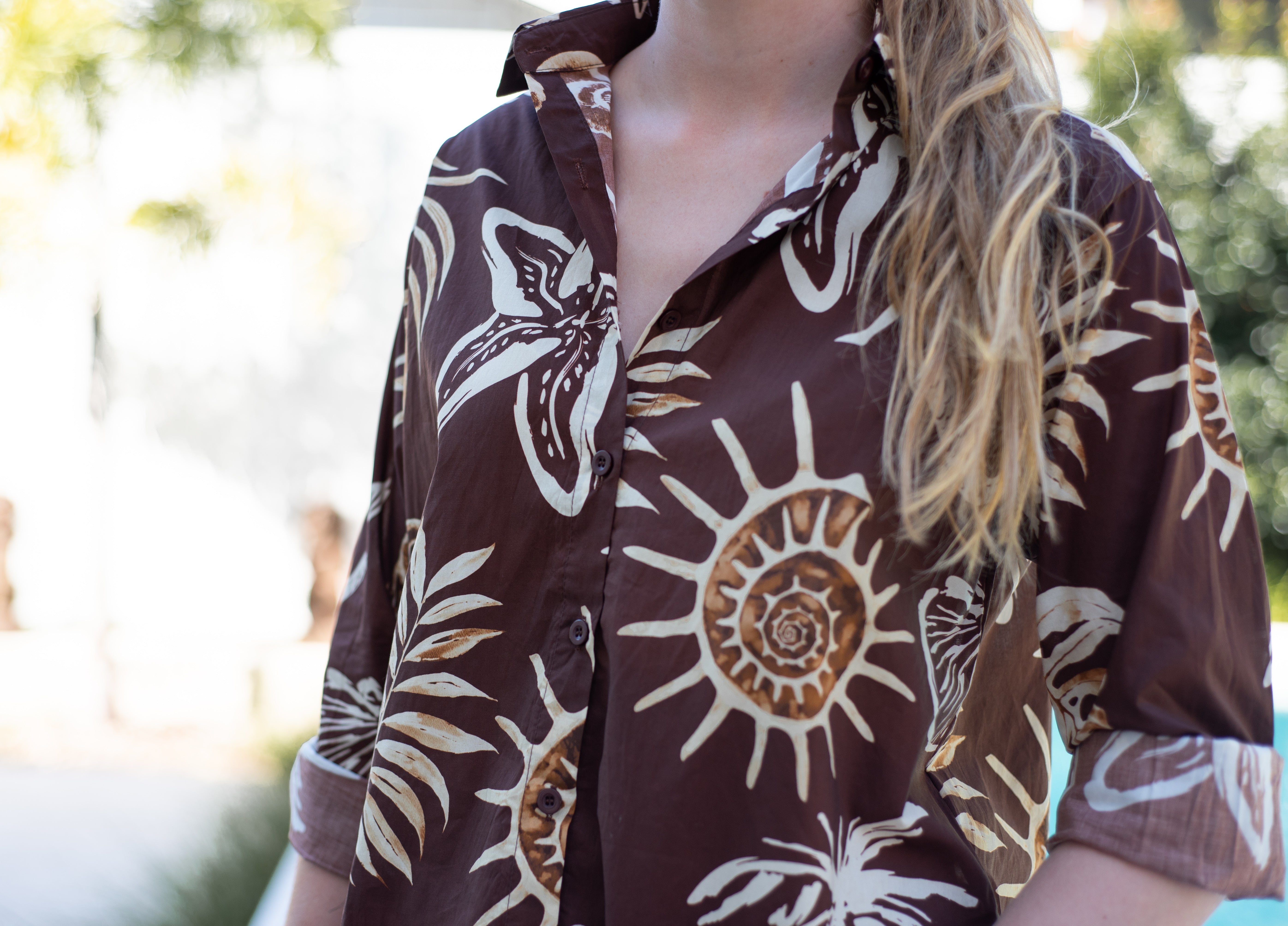 Mermaid Palm Short Set