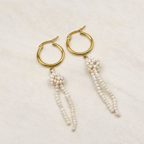Clio Earrings in Gold