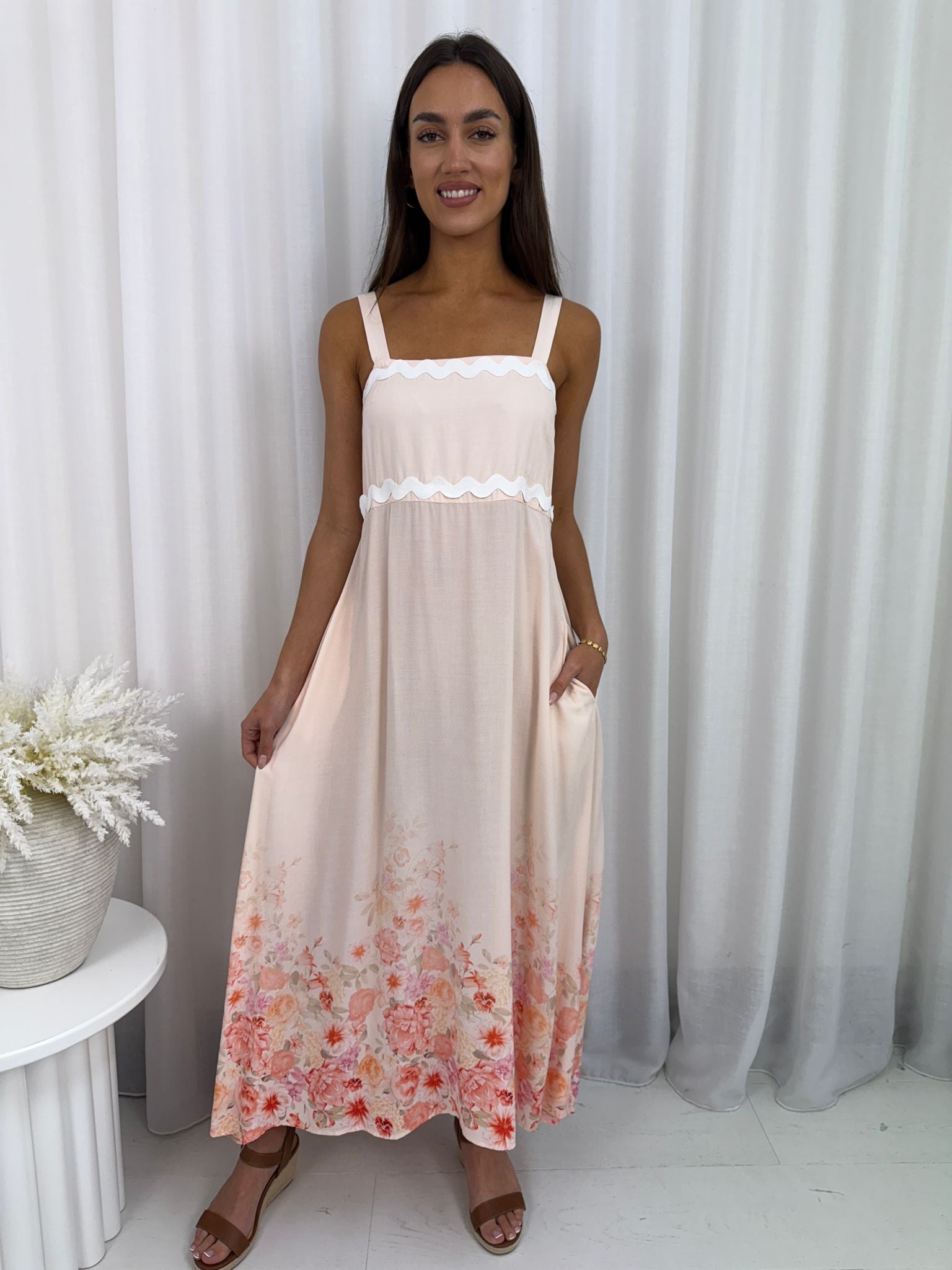Bianca Maxi Dress Pink