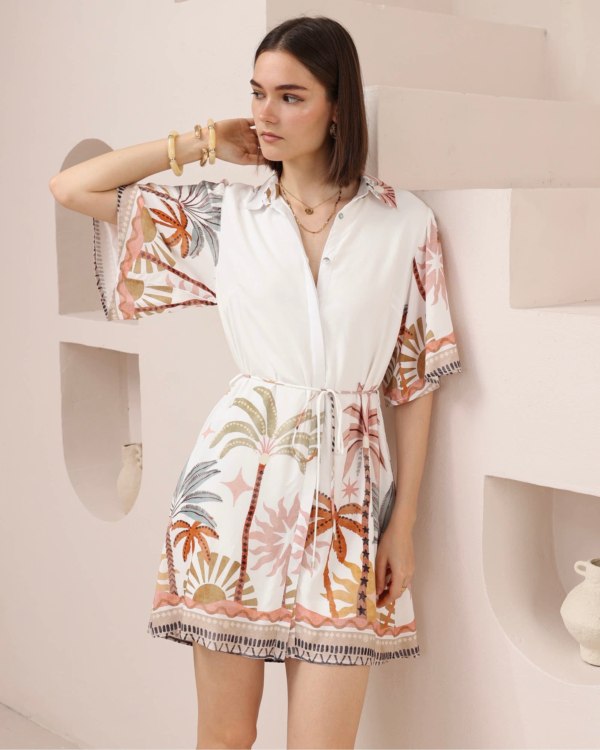 Palm Beach Short Dress