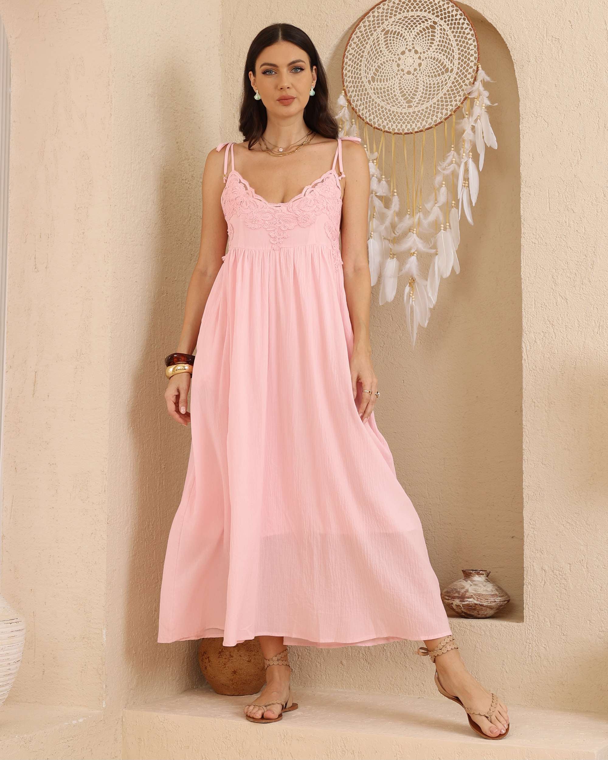 Celia Maxi Dress Pink
