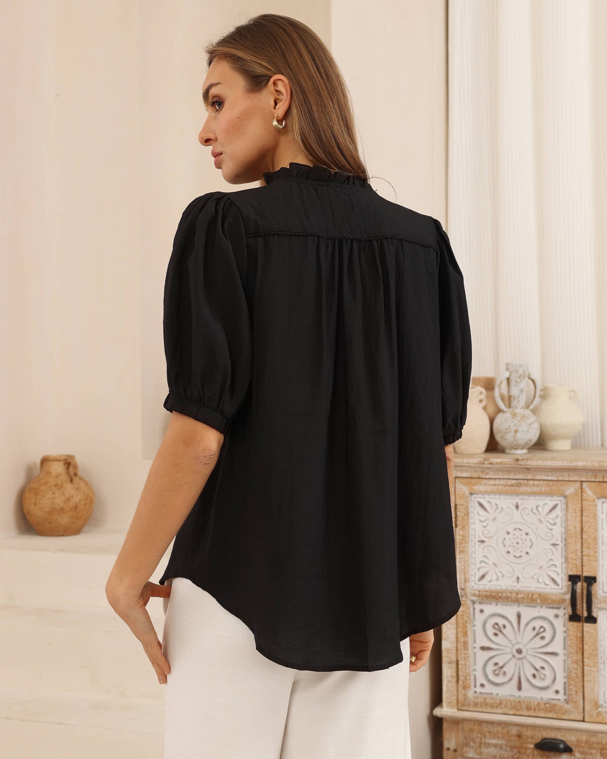 Lindy Shirt Black