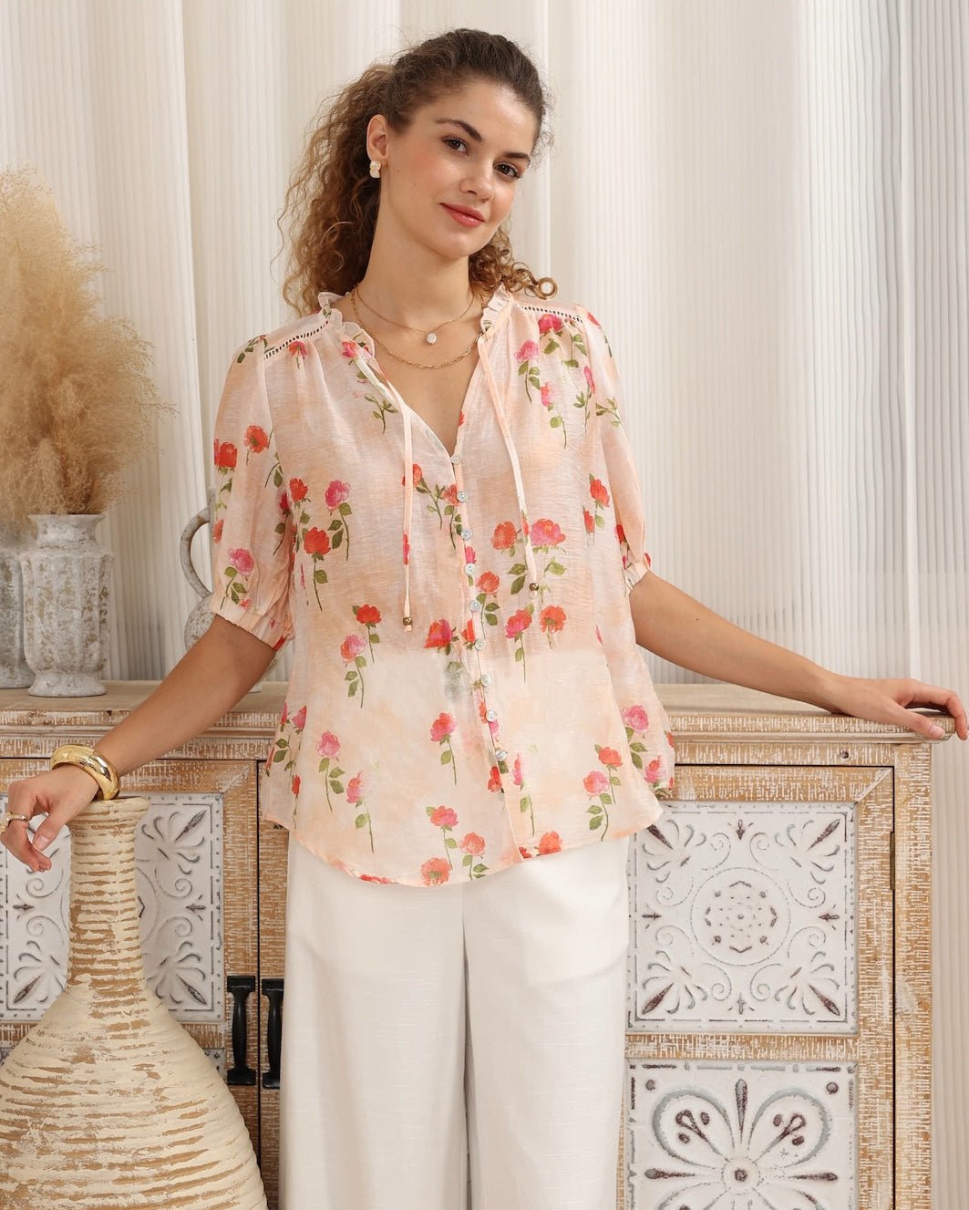 Camellia Blouse