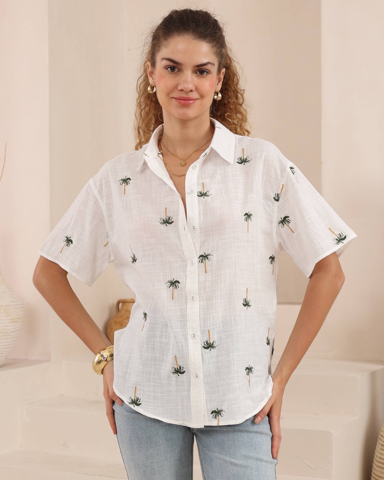 Portia Embroidered Shirt