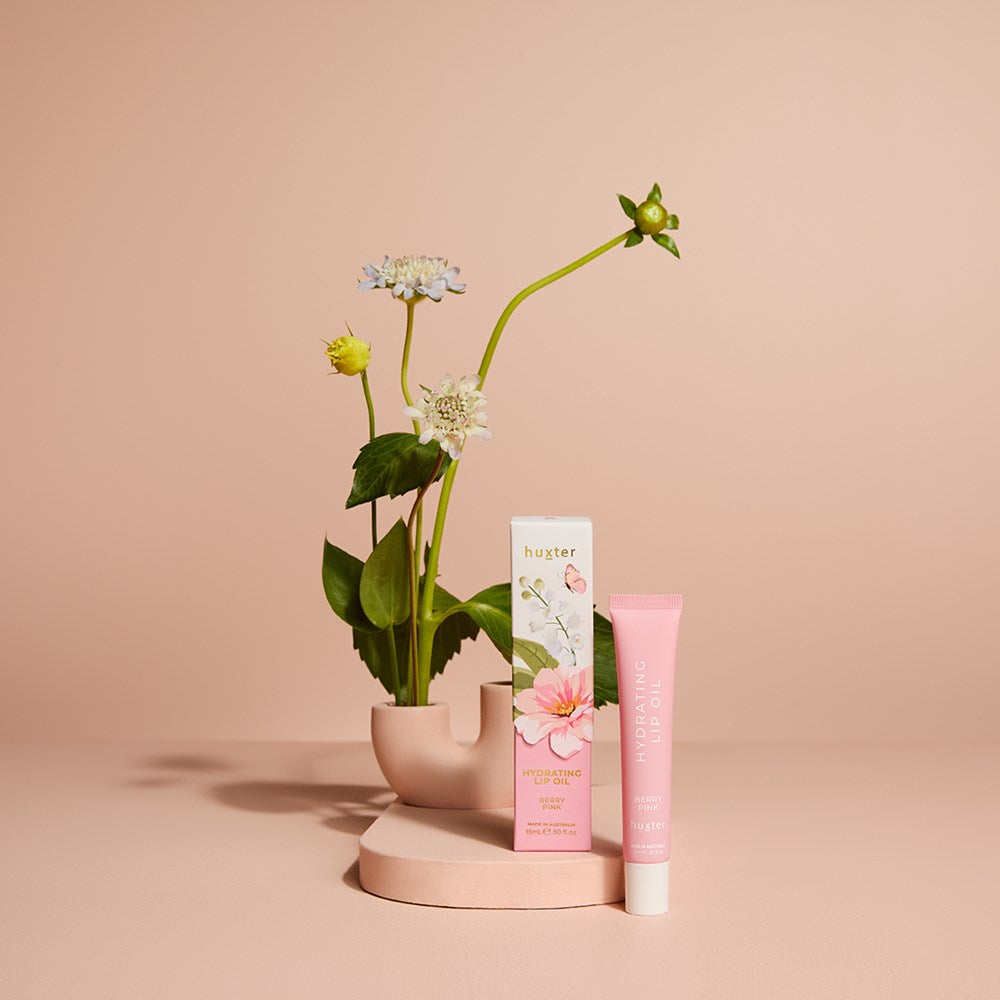 15ml Hydrating Lip Oil Boxed - Limited Edition - Berry Pink