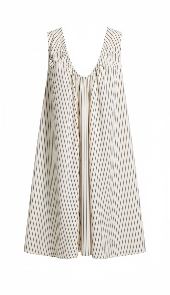 Valerie Stripe Mini Dress Buttercup