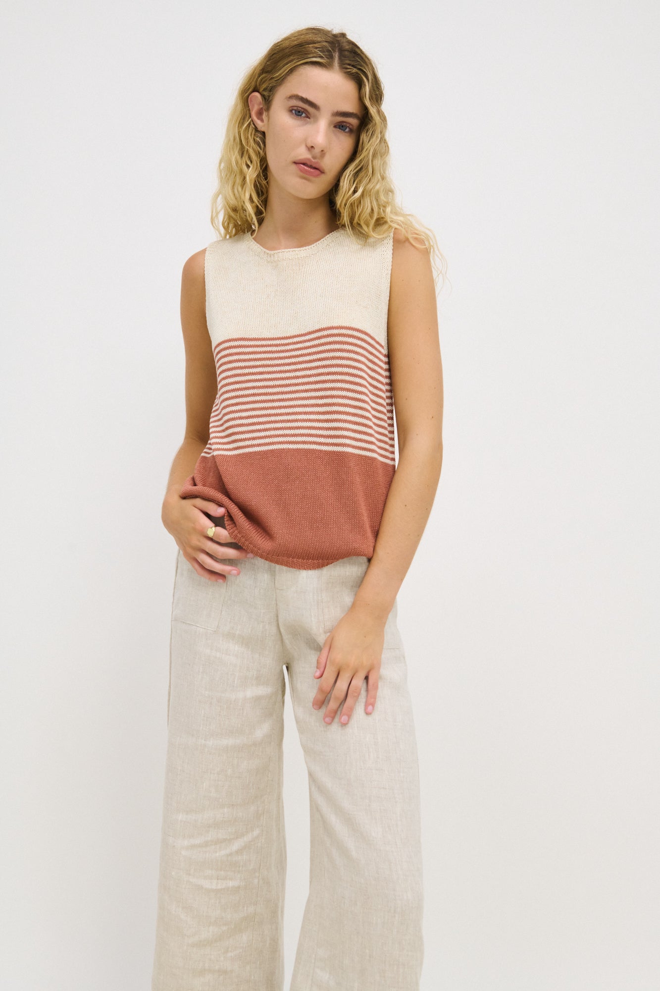 Emma Stripe Tank