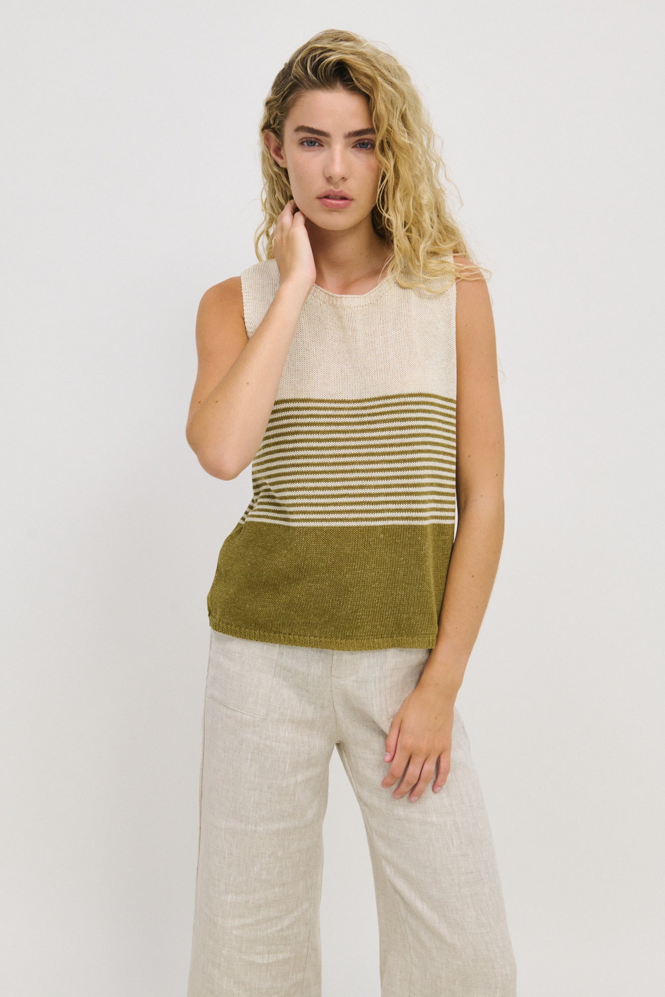 Emma Stripe Tank