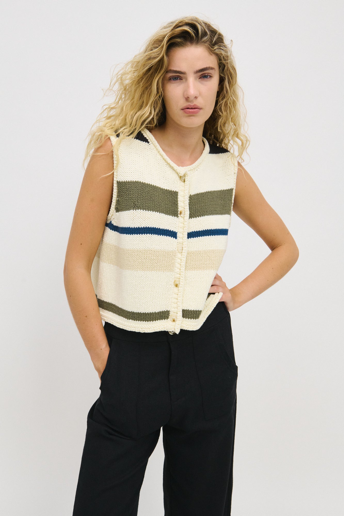 Raya Striped Vest