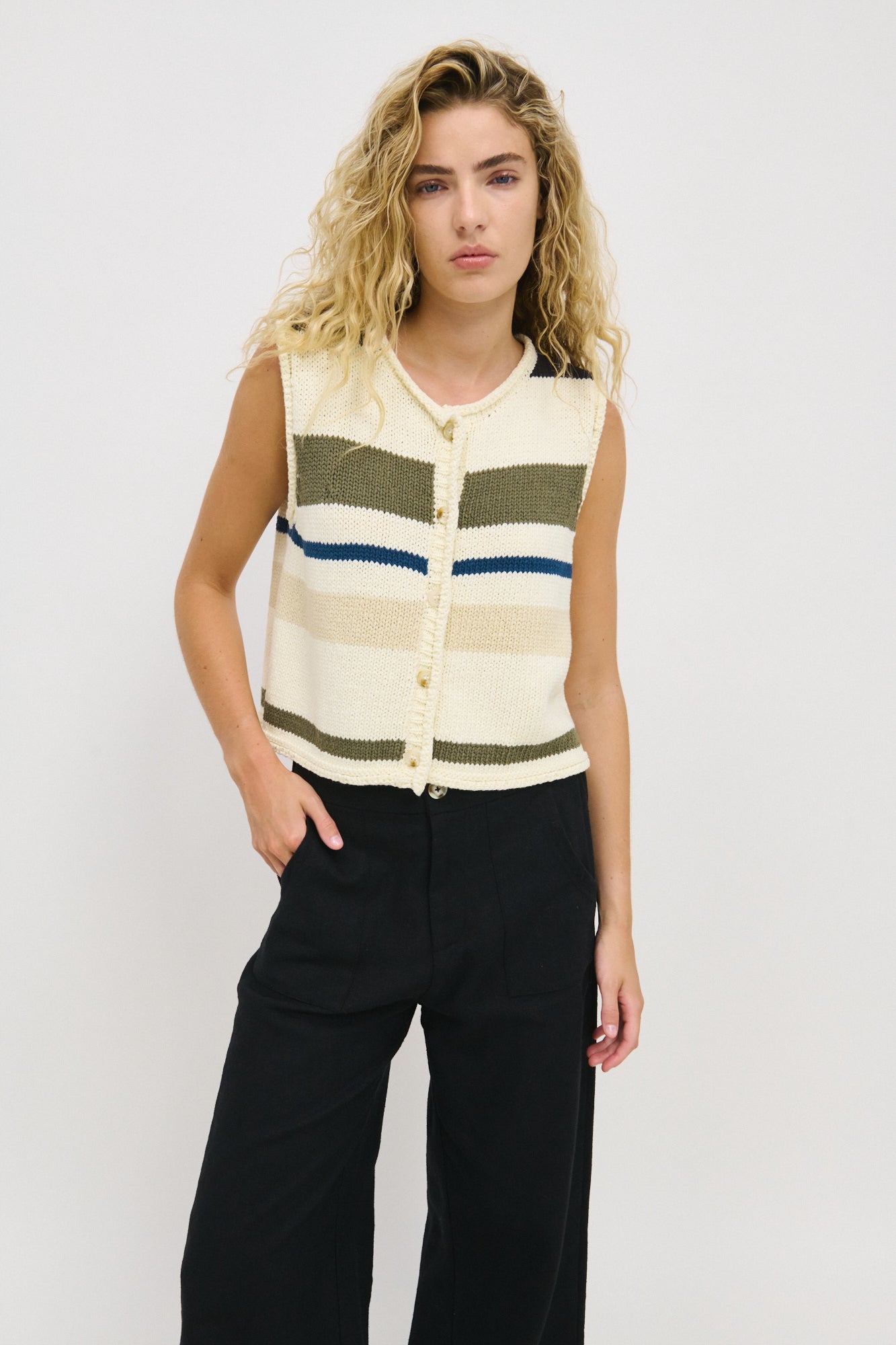 Raya Striped Vest