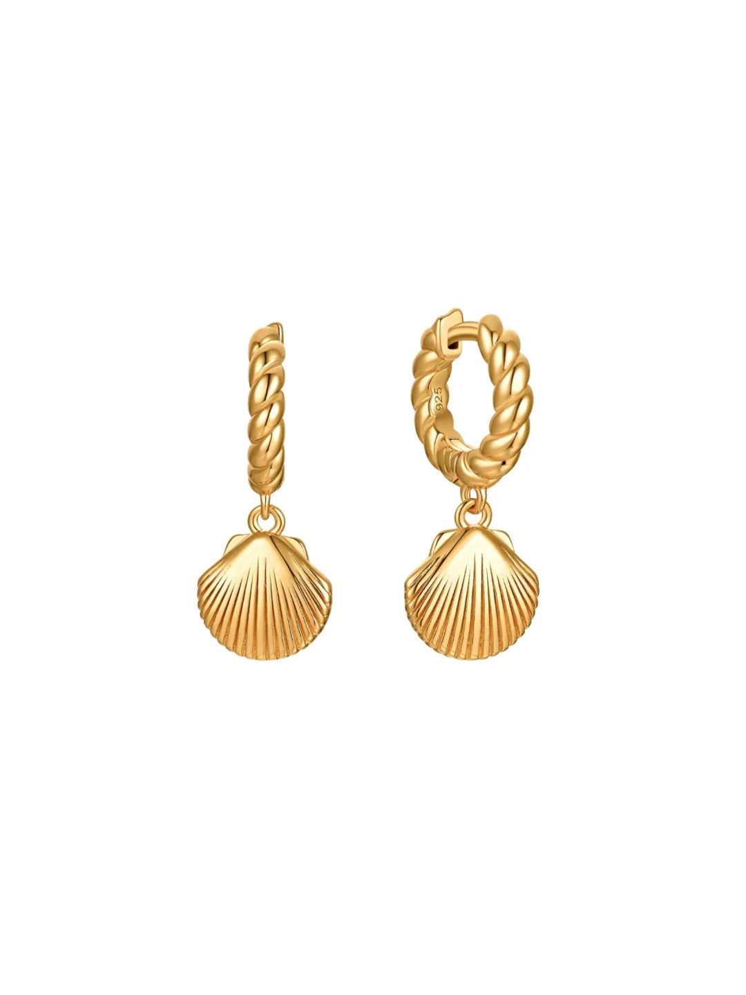 Lahana Hoops in 18k Gold Vermeil