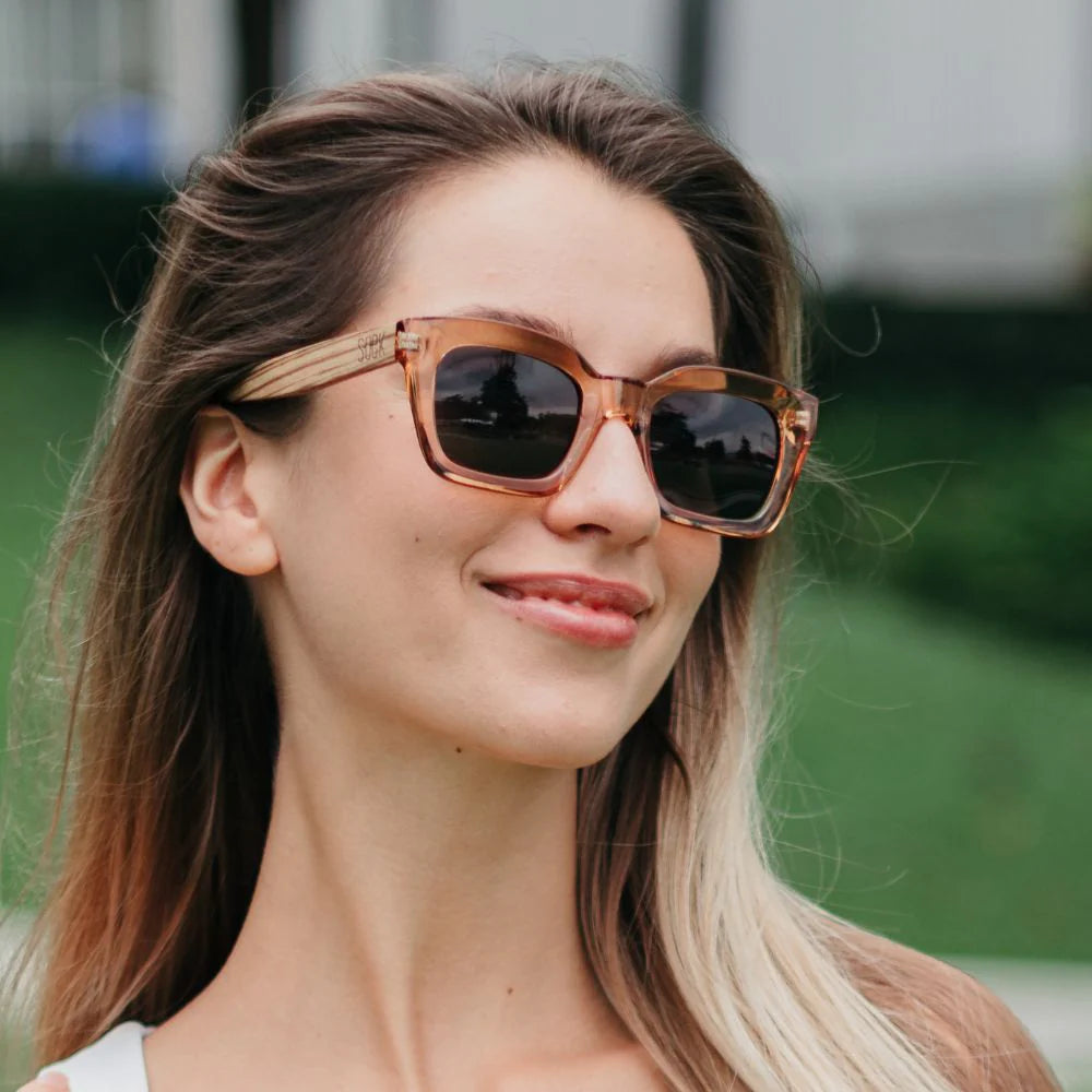 SOEK ZAHRA CHAMPAGNE SUNGLASSES