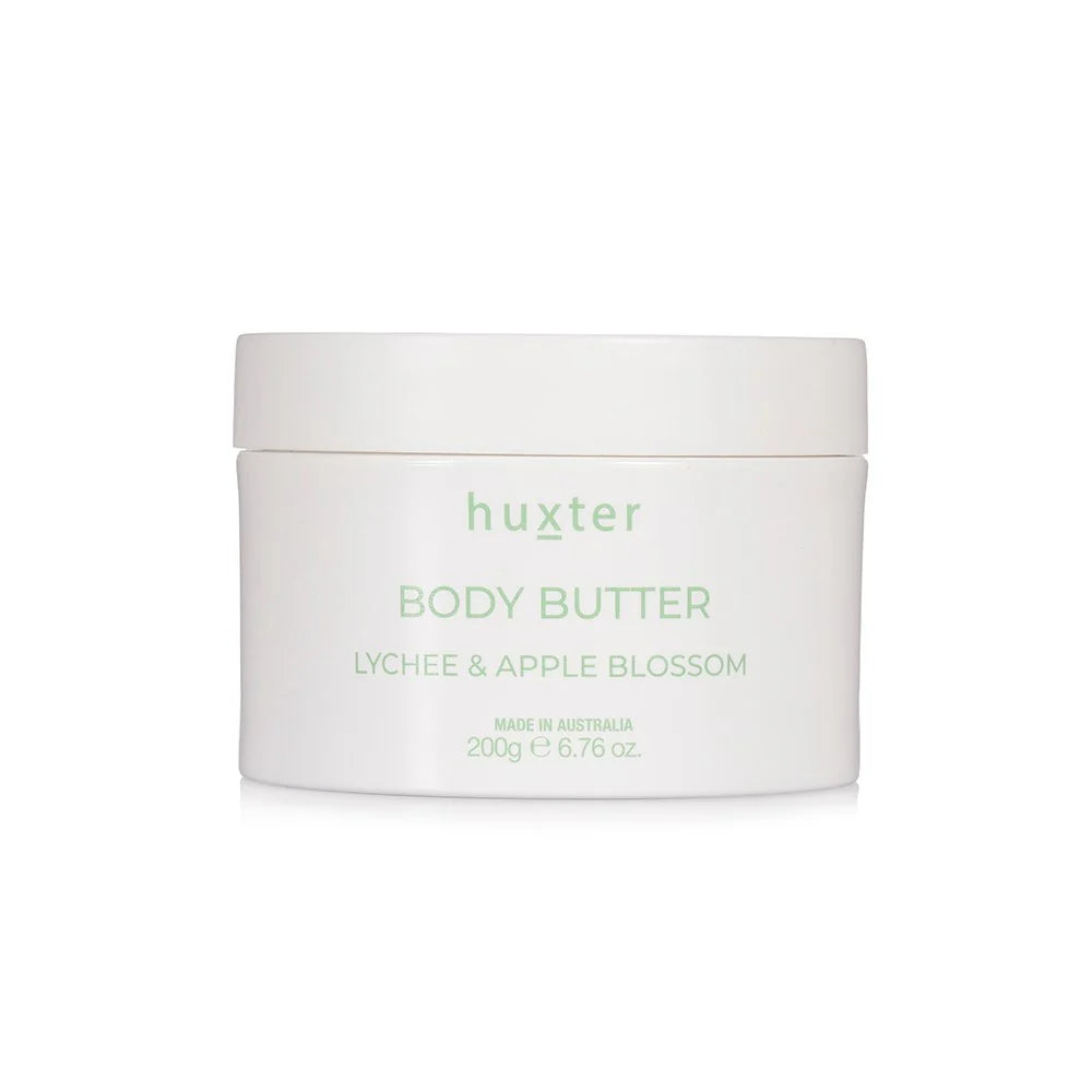 200gm Body Butter - Lychee & Apple Blossom (Green)