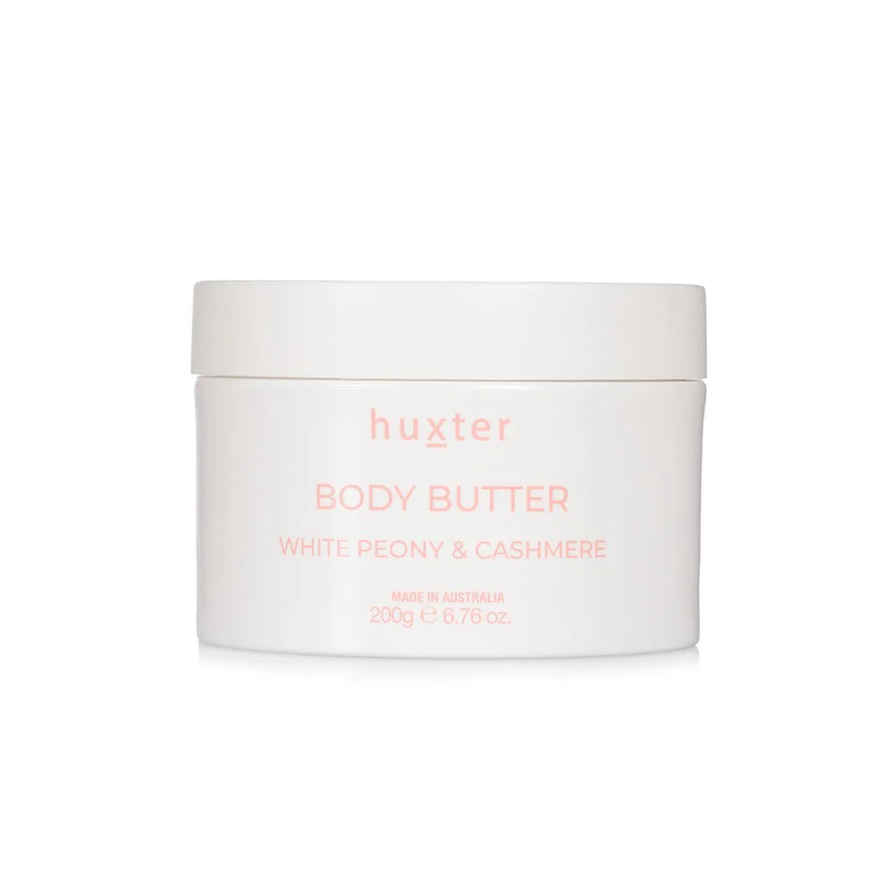 200gm Body Butter - White Peony & Cashmere (Pink)