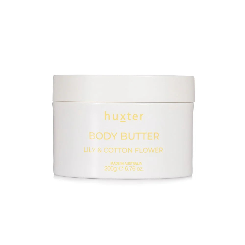 200gm Body Butter - Lily & Cotton Flower (Yellow)