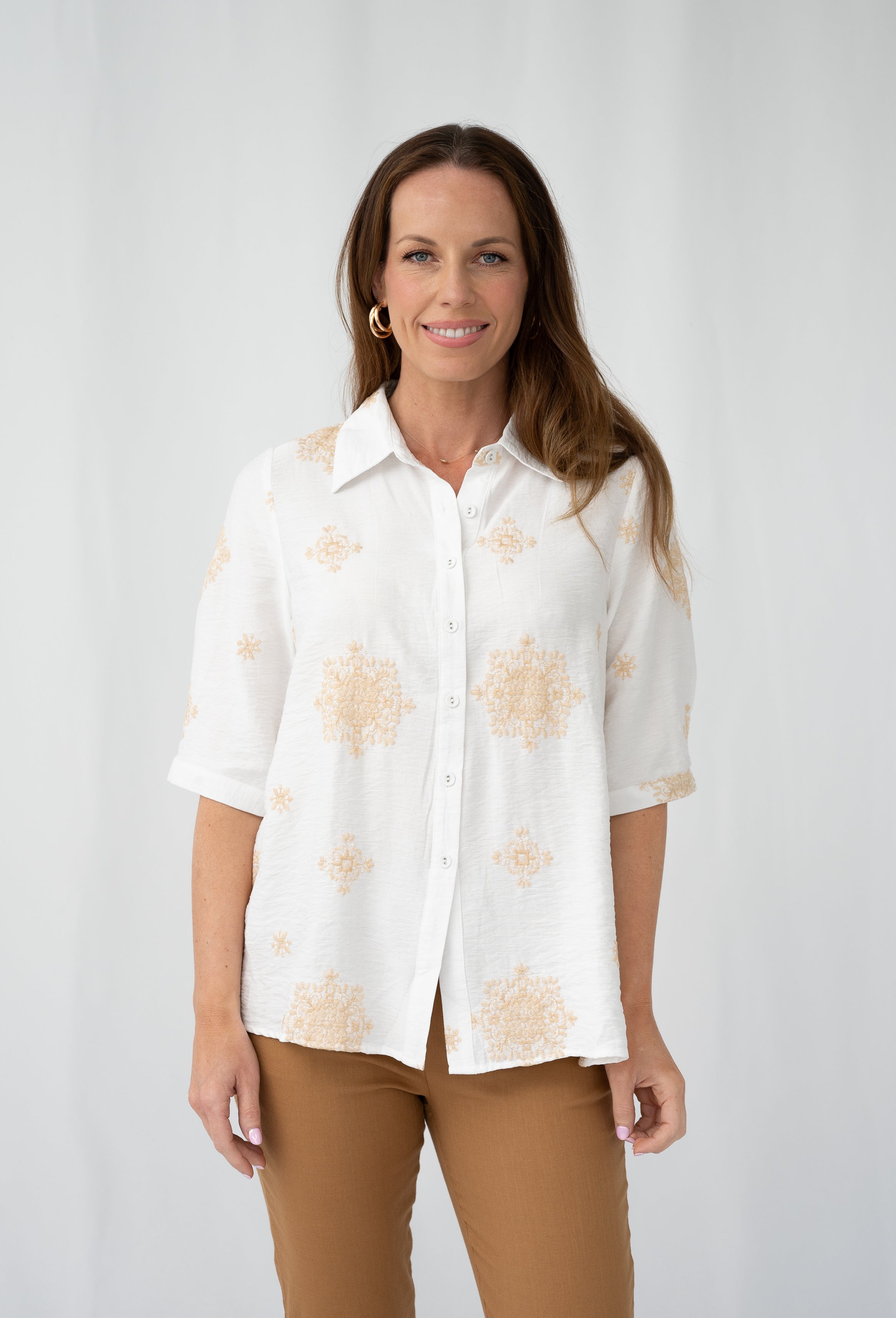 Sandy Bay Blouse White