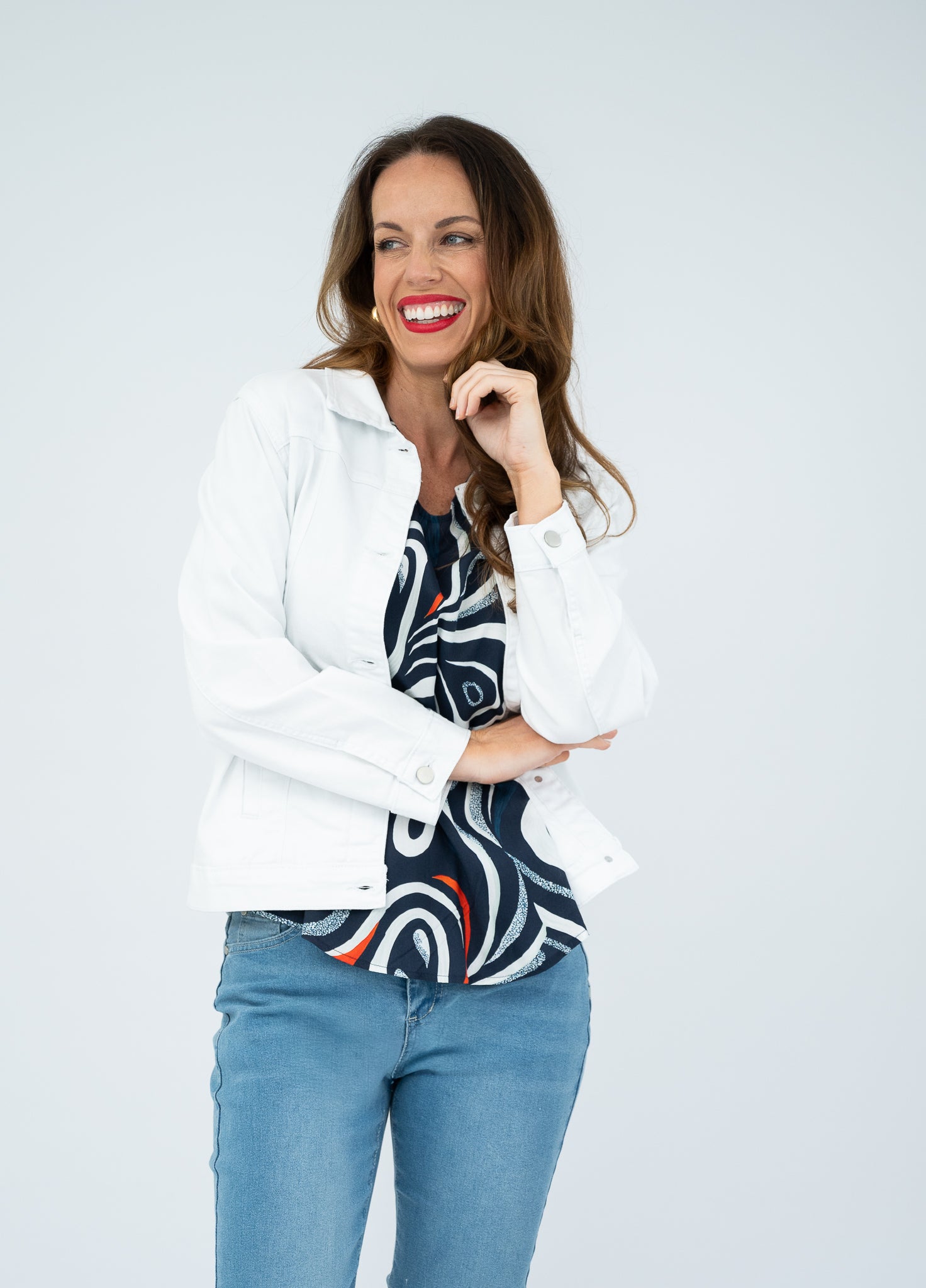 Barbara Jacket White