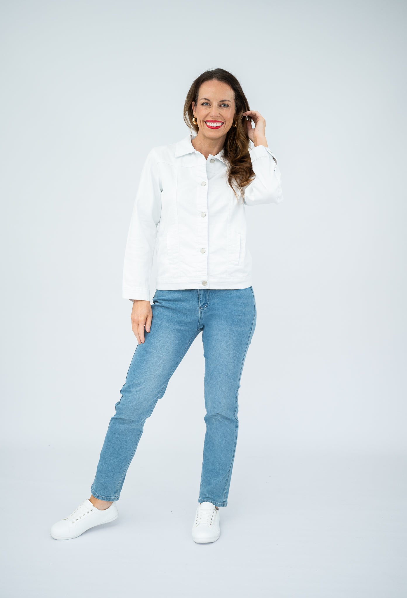 Barbara Jacket White