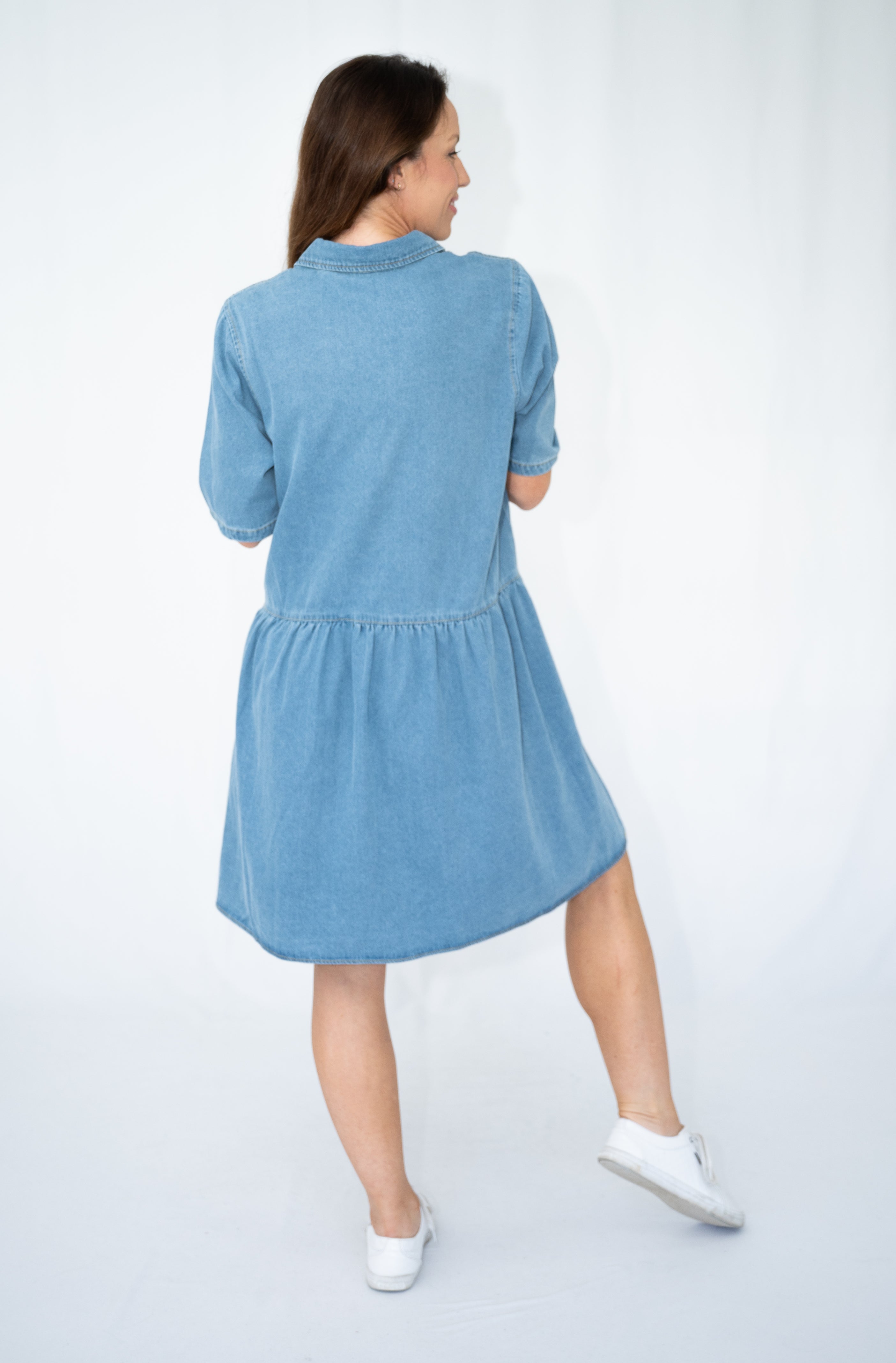 Farrah Denim Dress