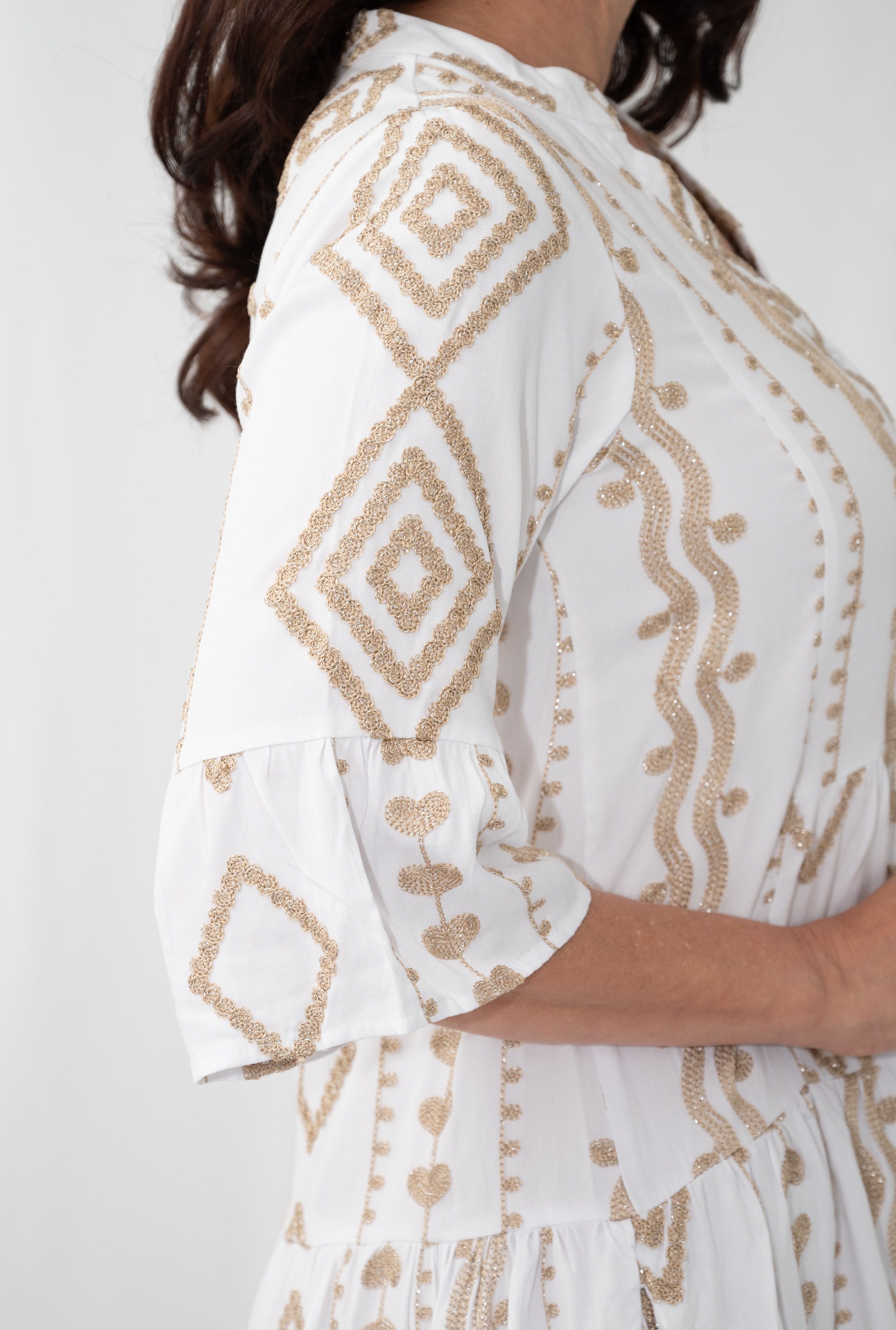 Janna Tiered Short Dress