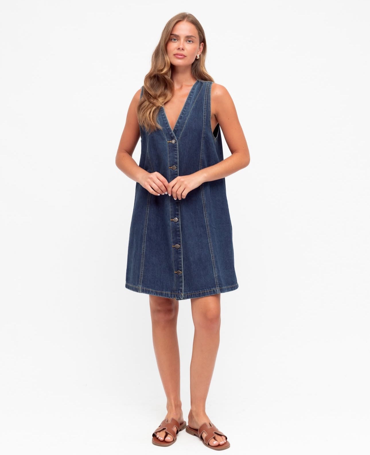 Indigo Denim Dress