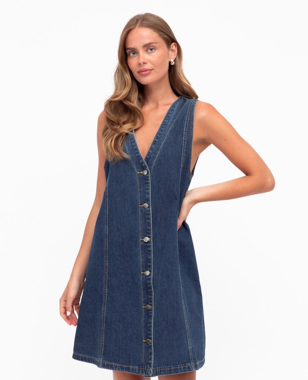 Indigo Denim Dress