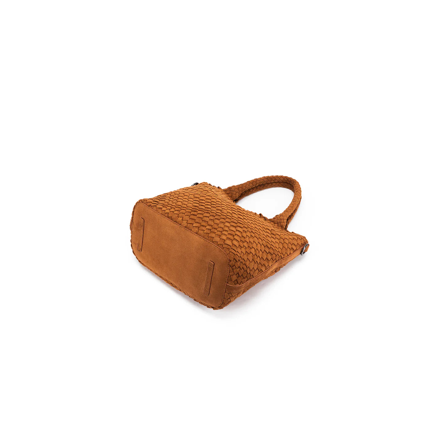 Arielle Tan 2 Piece Suede Top Handle