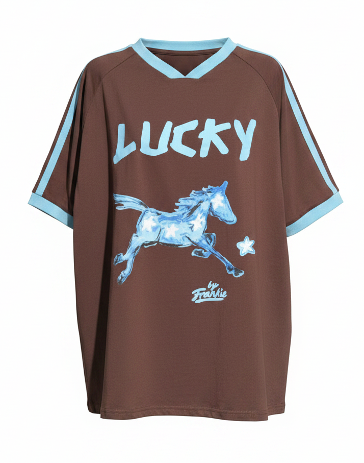 Lucky Horse Short Sleeve Tee