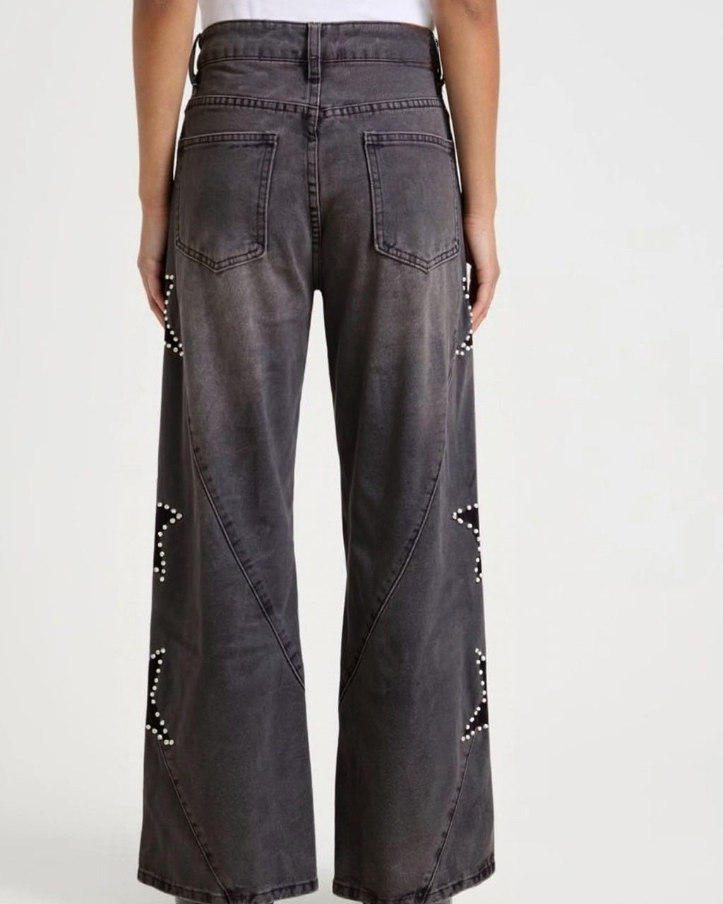 Rodeo Star Charcoal Denim Jeans