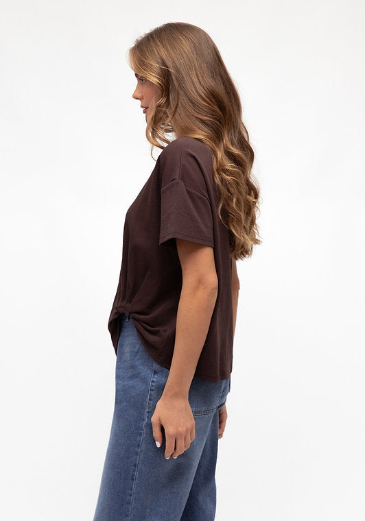 Easy Tuck Tee Chocolate
