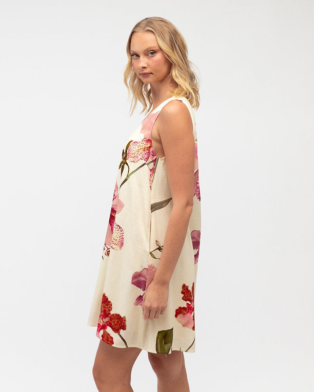 Floral Fantasy Mini Dress