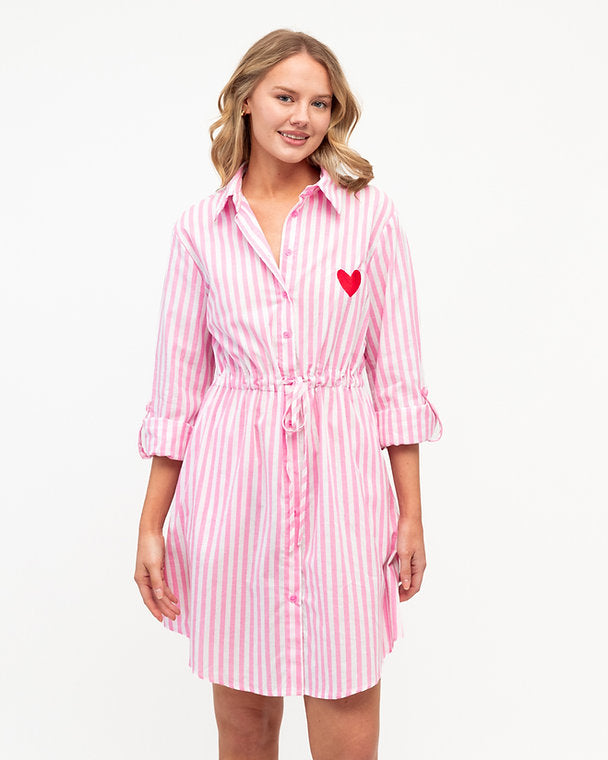 Clarice Sunshine Shirt Dress