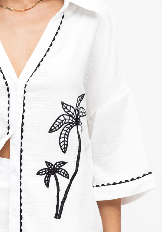 Simplistic Palms Shirt