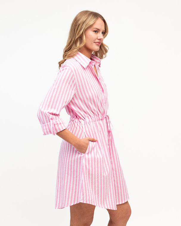 Clarice Sunshine Shirt Dress