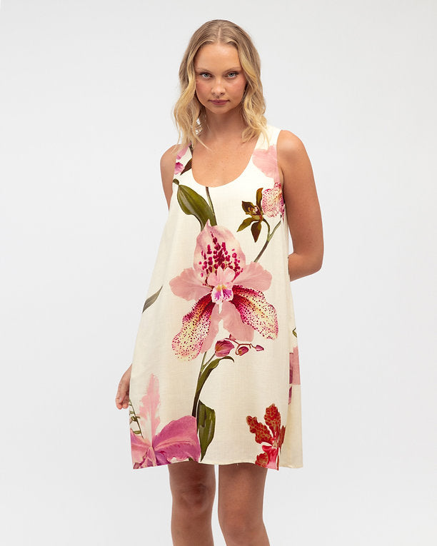 Floral Fantasy Mini Dress