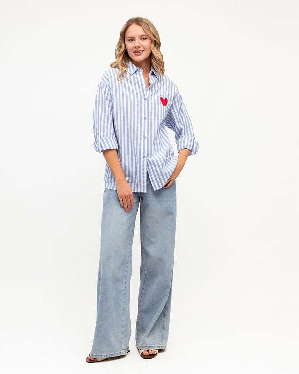 Clarice Sunshine Embroidered Shirt