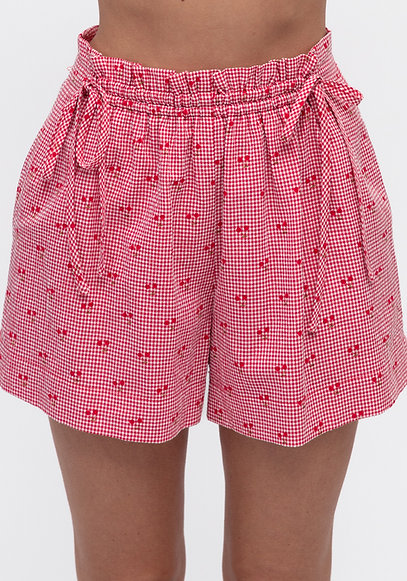 Cherry Red Short Set