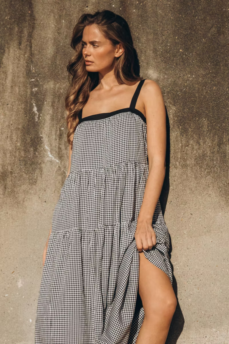Amia Maxi Dress Black