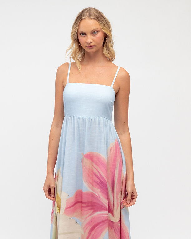 Island Floral Maxi Dress