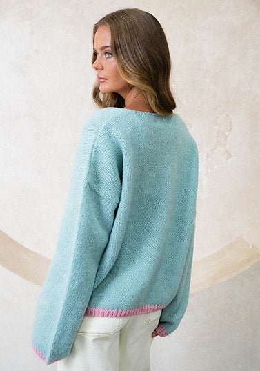 Amour Blue Knit