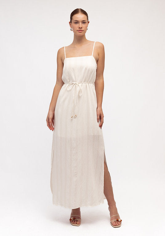 Jacquard Stripe Sundress