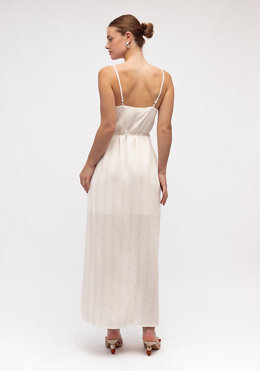 Jacquard Stripe Sundress