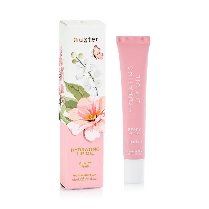 15ml Hydrating Lip Oil Boxed - Limited Edition - Berry Pink