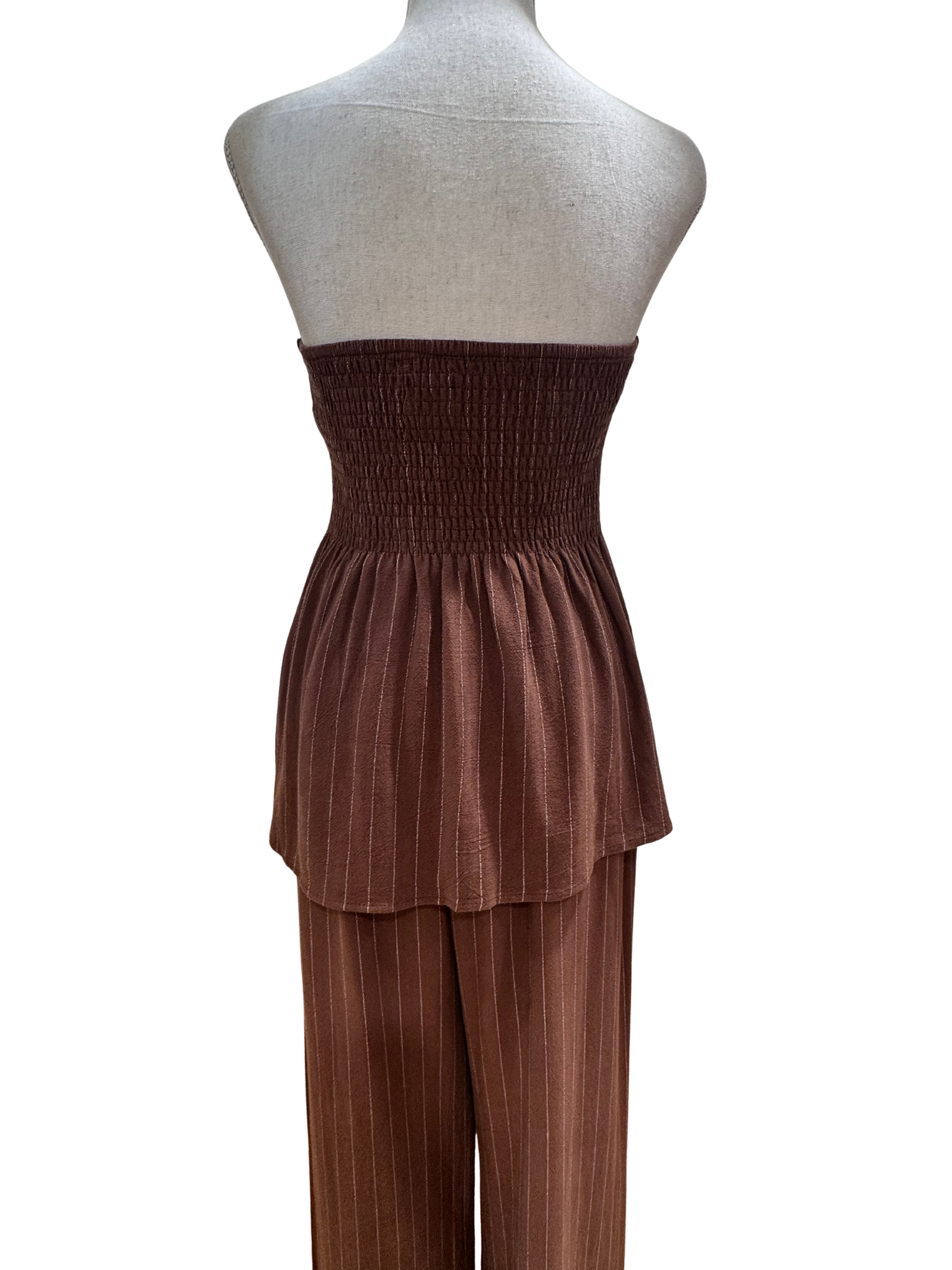 Pinstripe Pant Set