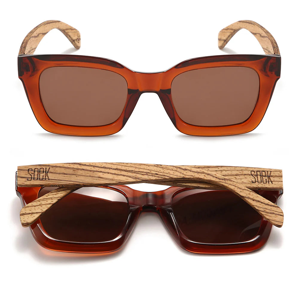 SOEK ZAHRA AUBURN SUNGLASSES