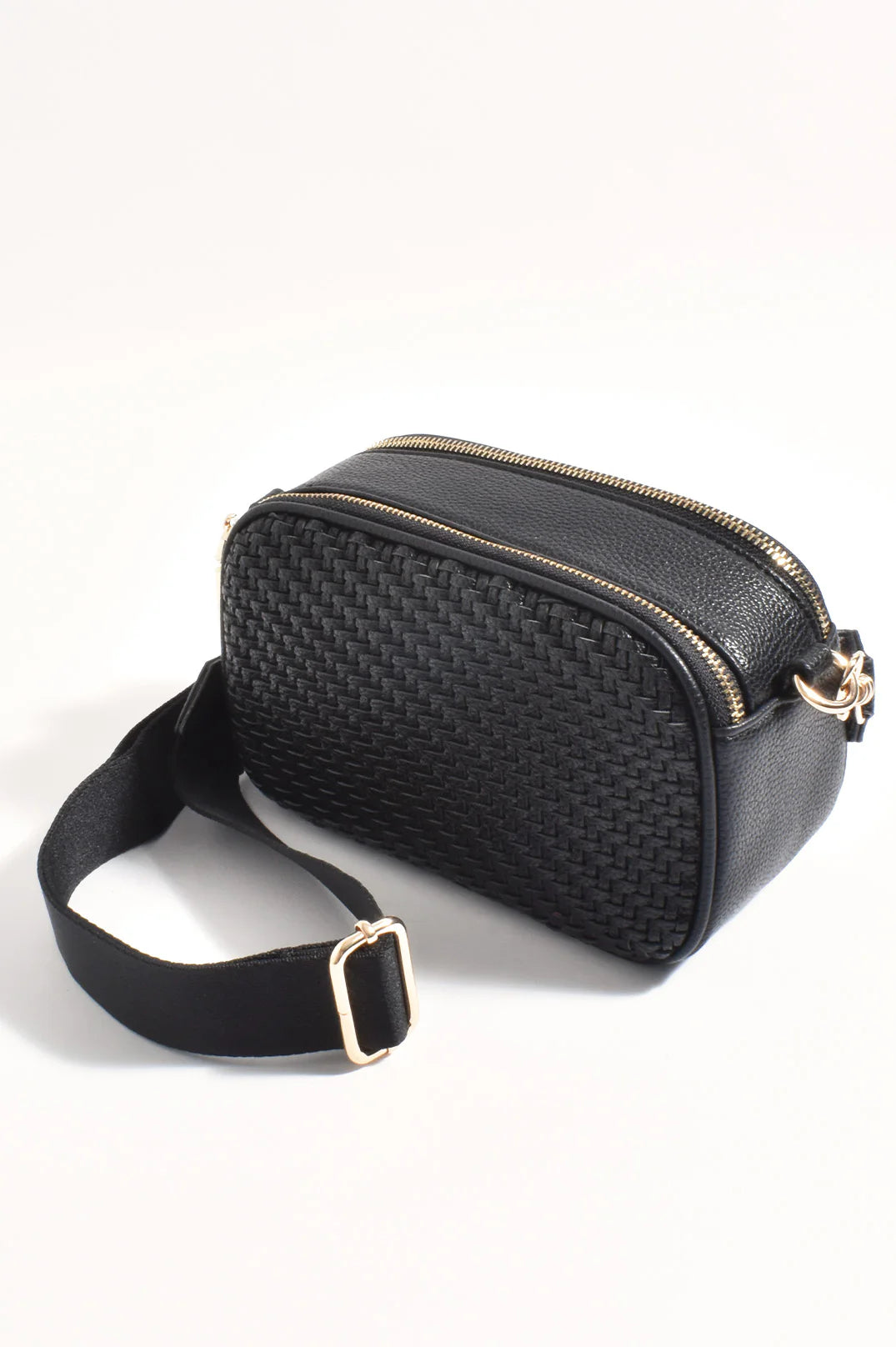 Percy Weave Crossbody Bag