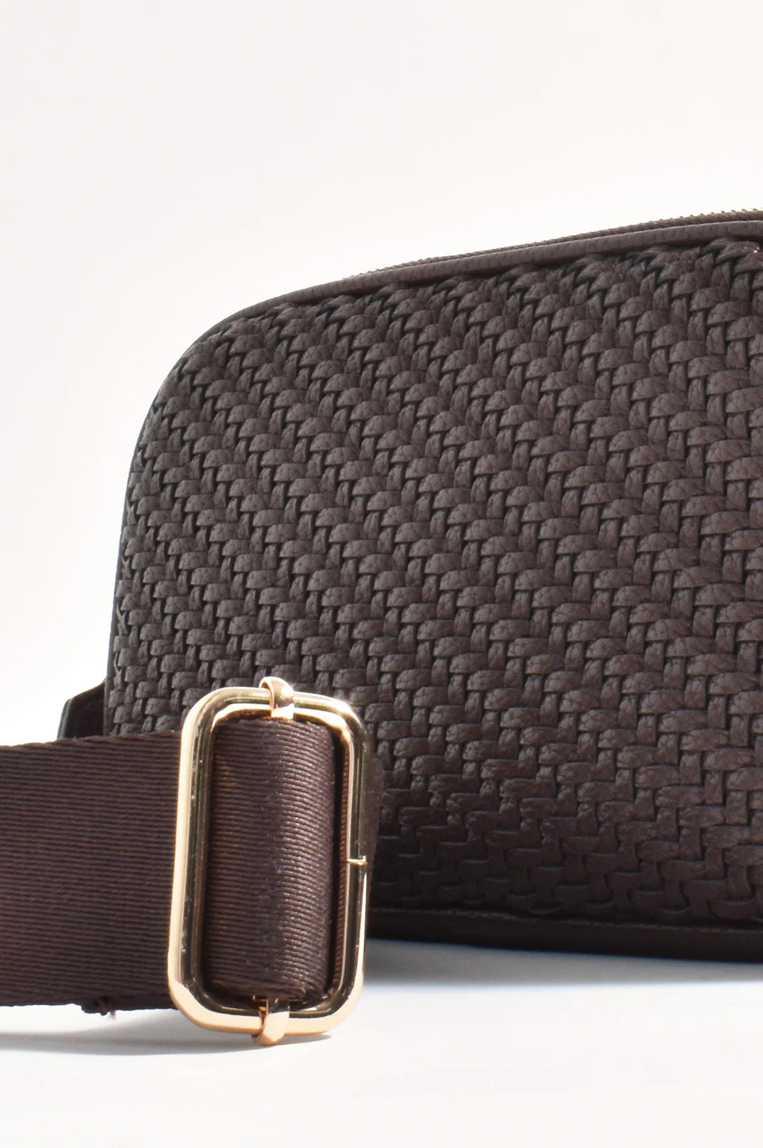 Percy Weave Crossbody Bag