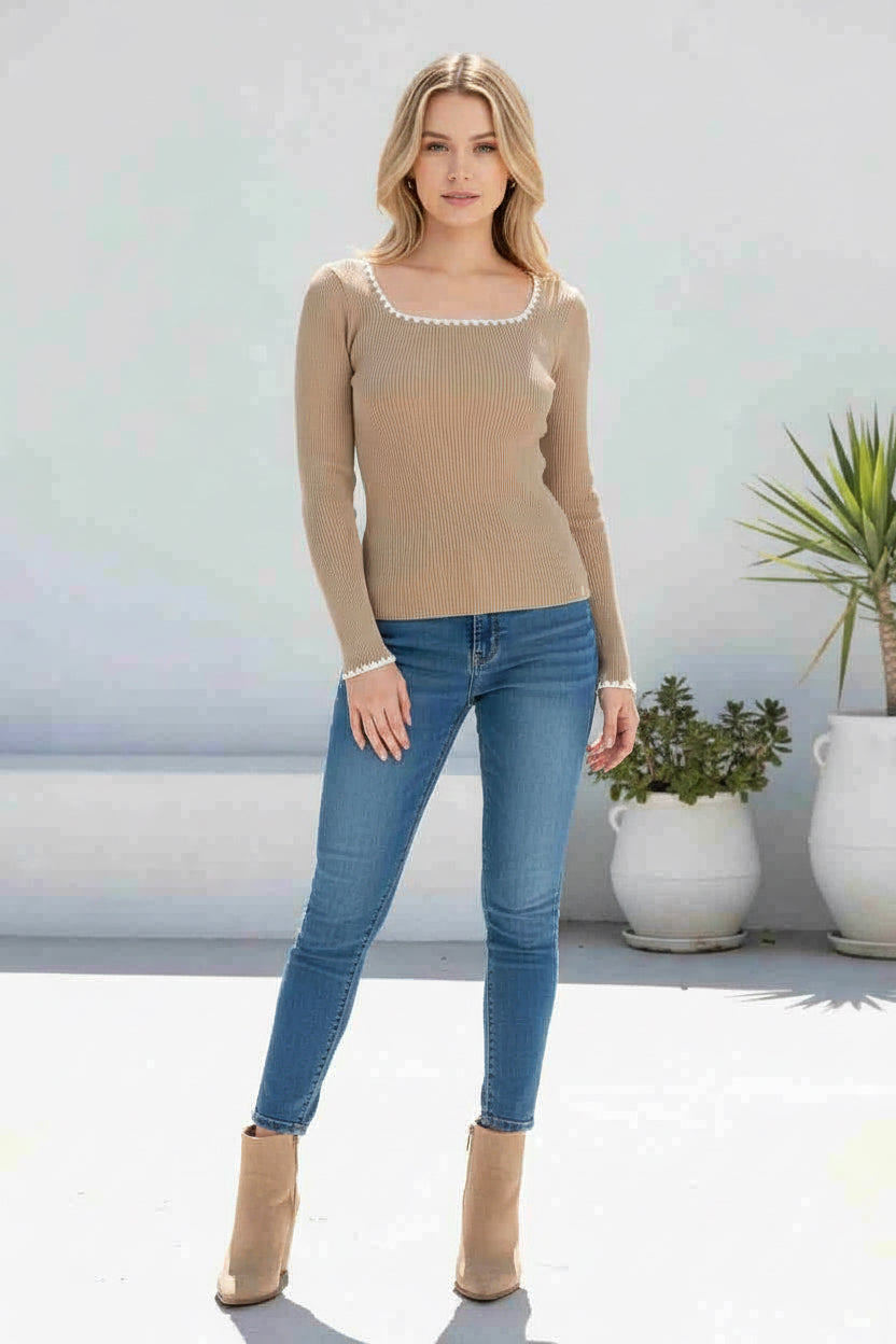 Leonie Knit Tops